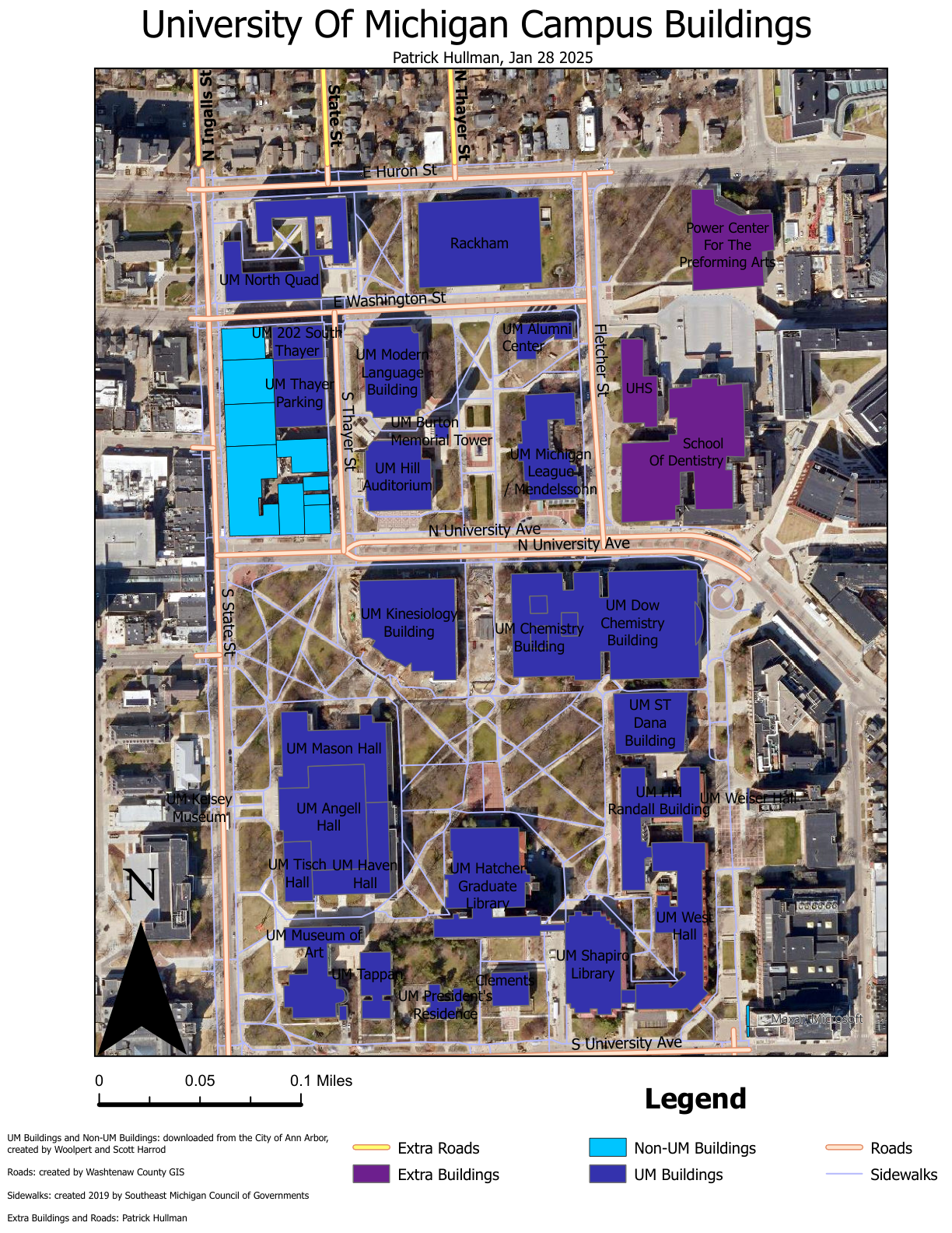 U‑M Campus Buildings thumbnail
